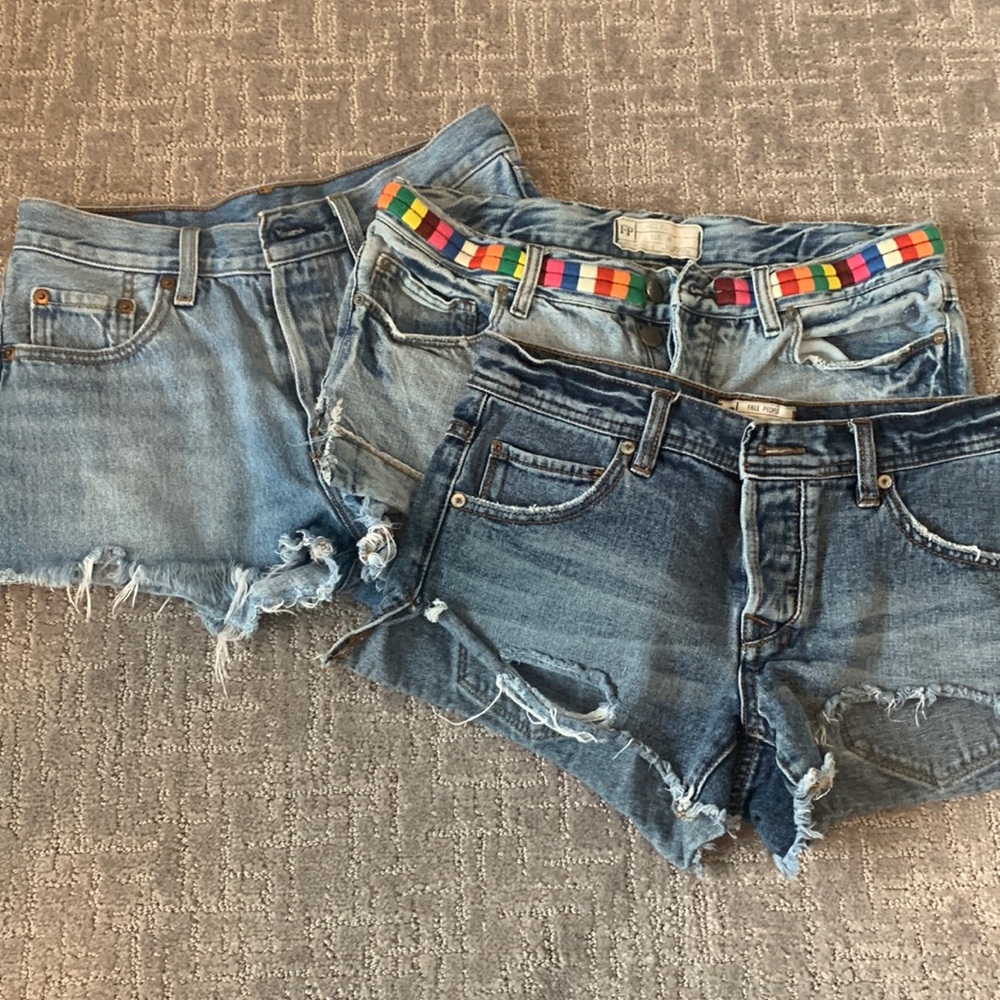 FreePeople / Levi Jean shorts